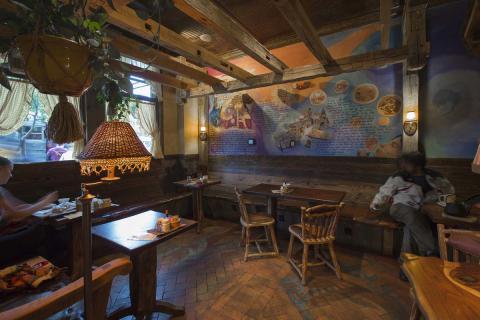 Inside the Yellow Deli