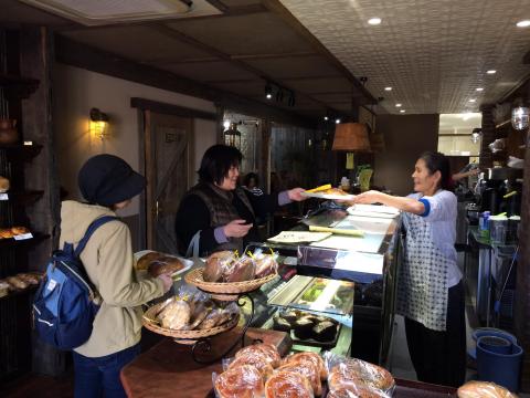 Customers at the counter