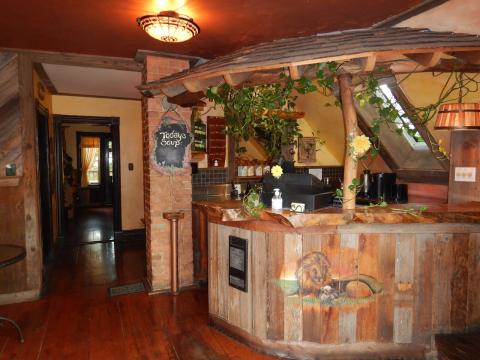 More seating upstairs