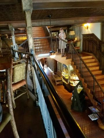 Staircase from second floor