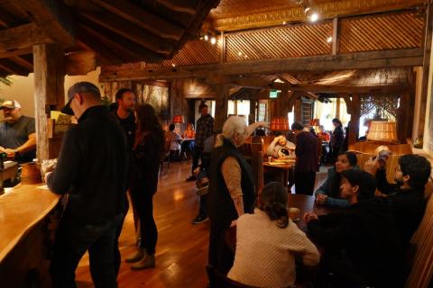 Opening day, we got busy!