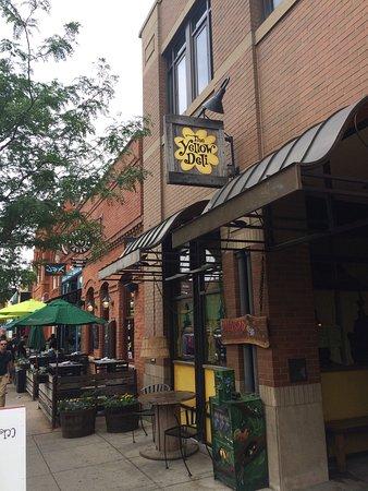 The Yellow Deli in Boulder - a hidden treasure on Pearl Street